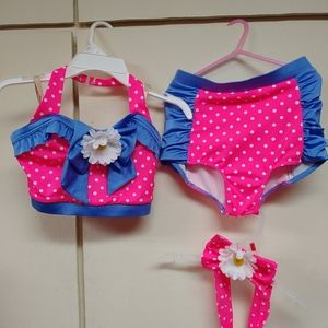 Child's 1950's style bathing suit/dance costume